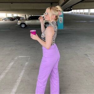 express purple jeans